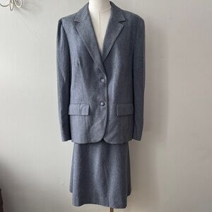 Vintage Pendleton 100% Virgin Wool Skirt Suit | Size 10 | Fully Lined | USA Made